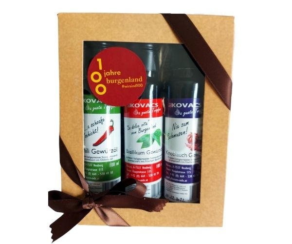 Geschenkbox 100 Jahre Burgenland